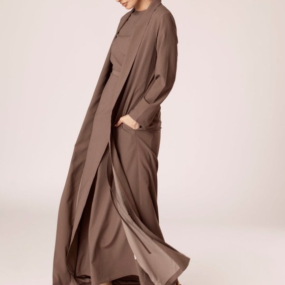Veiled collection noora 3 piece abaya set - Picture 8 of 12